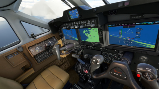 Plane cockpit from MSF2020